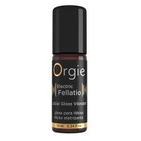 Stimuliuojantis lūpų blizgis oraliniam seksui „Electric Fellatio“, 10 ml - Orgie