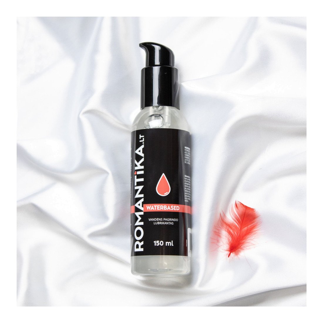 Vandens pagrindo lubrikantas „Romantika Waterbased“, 150 ml - Romantika.lt