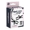 Spenelių spaustukai „Nipple Chain Clamps Black” - Crushious