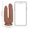 Dvigubas dildo „Double Trouble Dildo“ - RealRock