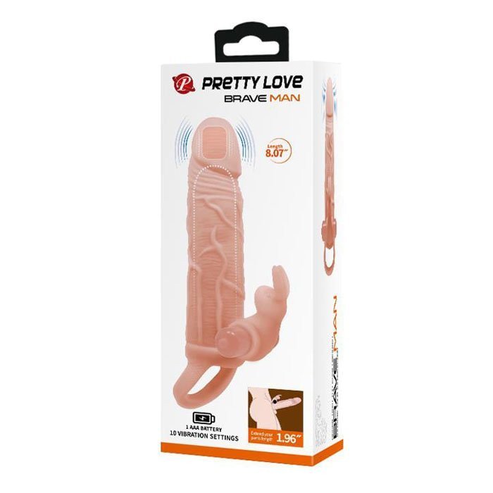 Vibruojanti penio mova „Brave Man“ - Pretty Love