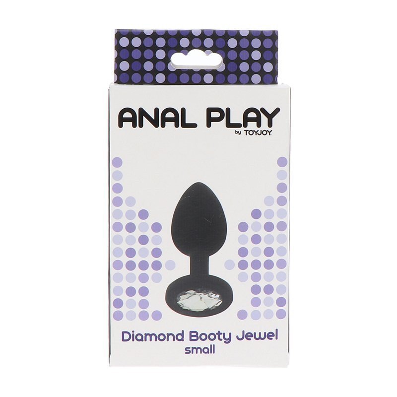 Mažas analinis kaištis „Diamond Booty Jewel“ - ToyJoy