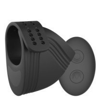 Penio žiedas „Adjustable Vibrating Cockring with Remote“ - Ramrod