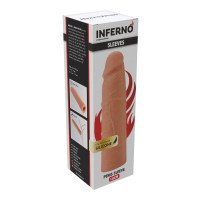 Silikoninė penio mova „Inferno Sleeves 18 cm“ - Hidden Desire