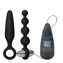 Analinio sekso rinkinys „Booty Vibro Kit“ - CalExotics