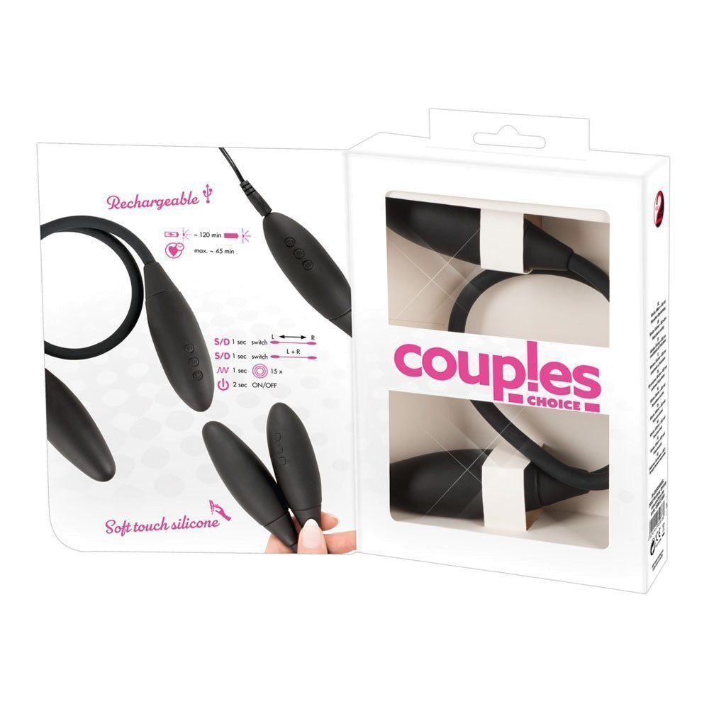 Vibratorius „Double Vibrator“ - Couples Choice