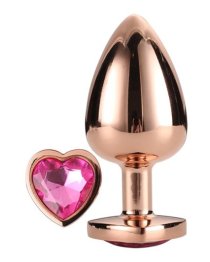 Vidutinis analinis kaištis „Rose Gold Gleaming Love“ - Dream Toys