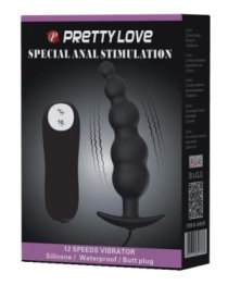 Vibruojantis analinis kaištis „Patrick“ - Pretty Love