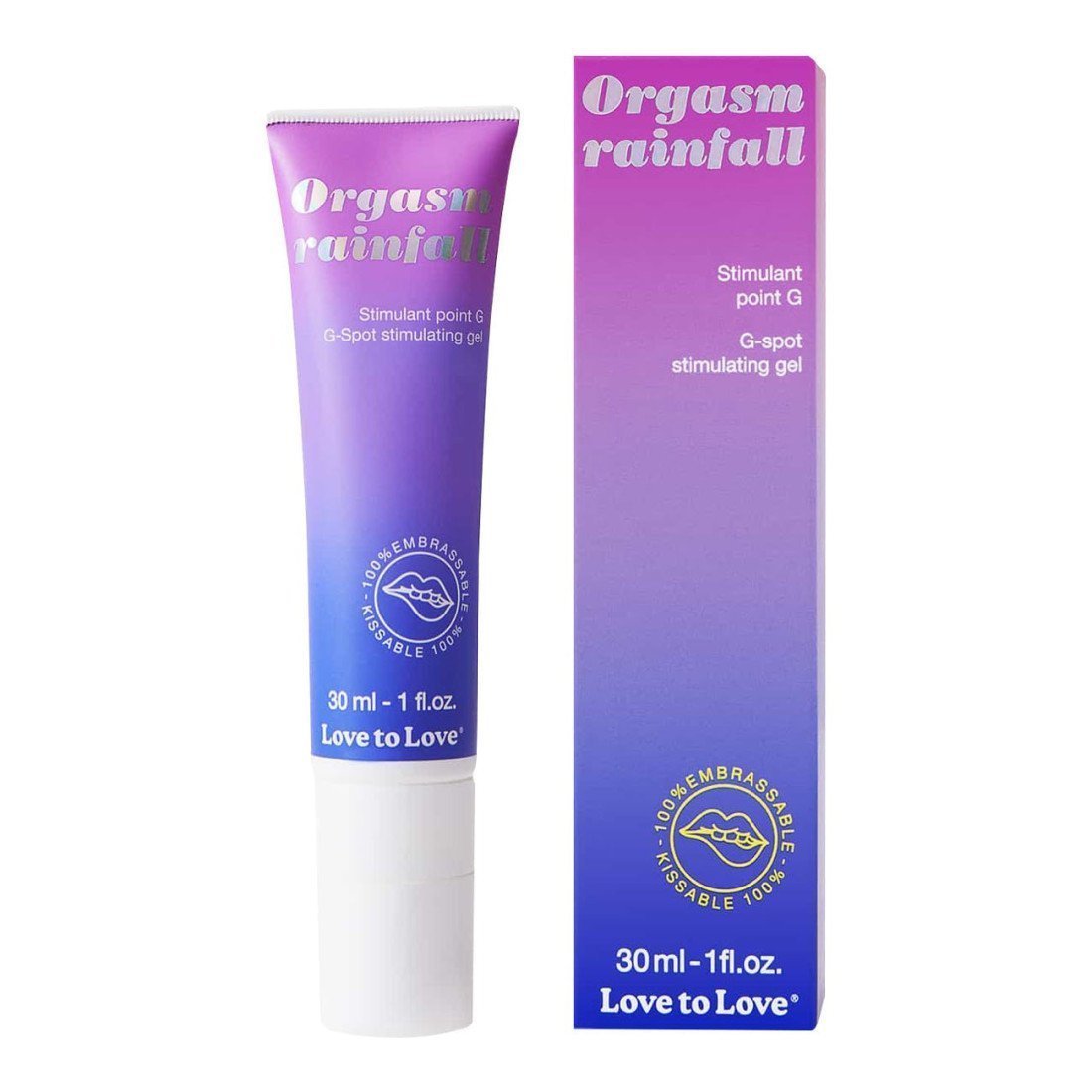 Stimuliuojantis gelis G taškui „Orgasm Rainfall“, 30 ml - Love to Love