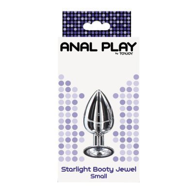 Mažas analinis kaištis „Starlight Booty Jewel“ - ToyJoy