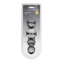 Penio ir sėklidžių žiedų rinkinys „Cock & Ball Ring Set of 4“ - Levelz