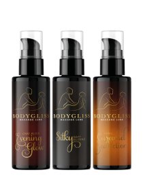 Masažo lubrikantų rinkinys „Velvet Indulgence“, 150ml - Bodygliss