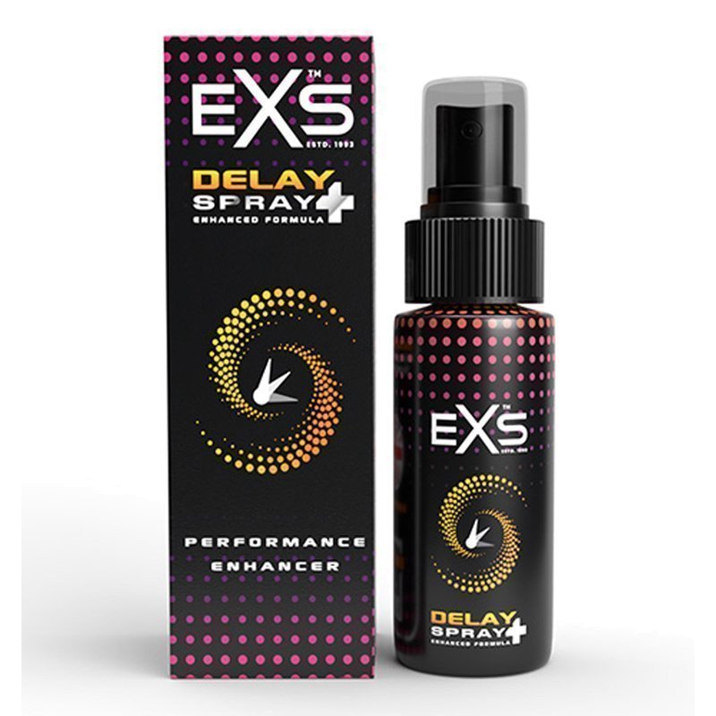 Ejakuliaciją nutolinantis purškalas „Delay Spray +“, 50 ml - EXS Condoms