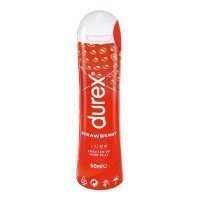 Vandens pagrindo lubrikantas „Strawberry“, 50 ml