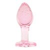 Stiklinis analinis kaištis „Anal Plug Medium“ - EasyToys