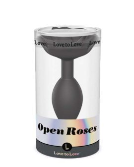 Didelis analinis kaištis „Open Roses“ - Love to Love