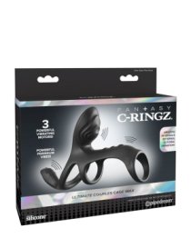 Vibruojanti penio mova „Ultimate Couples Cage Max“ - Fantasy C-Ringz