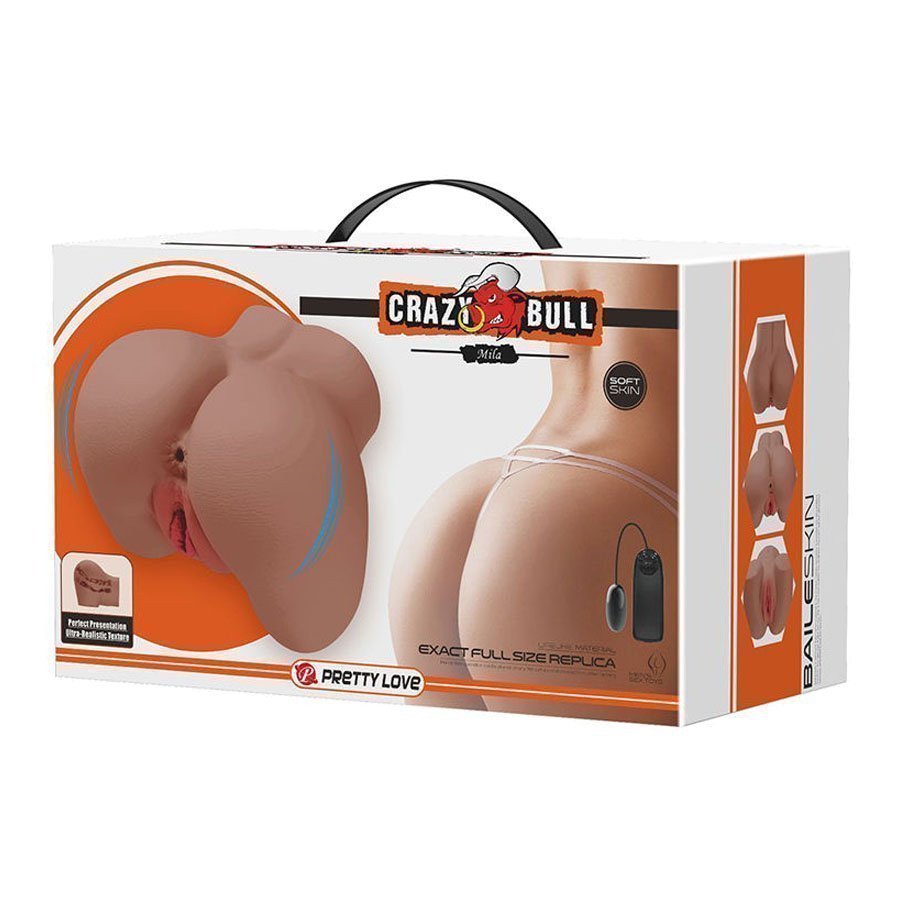 Vibruojantis masturbatorius „Mila“ - Crazy Bull