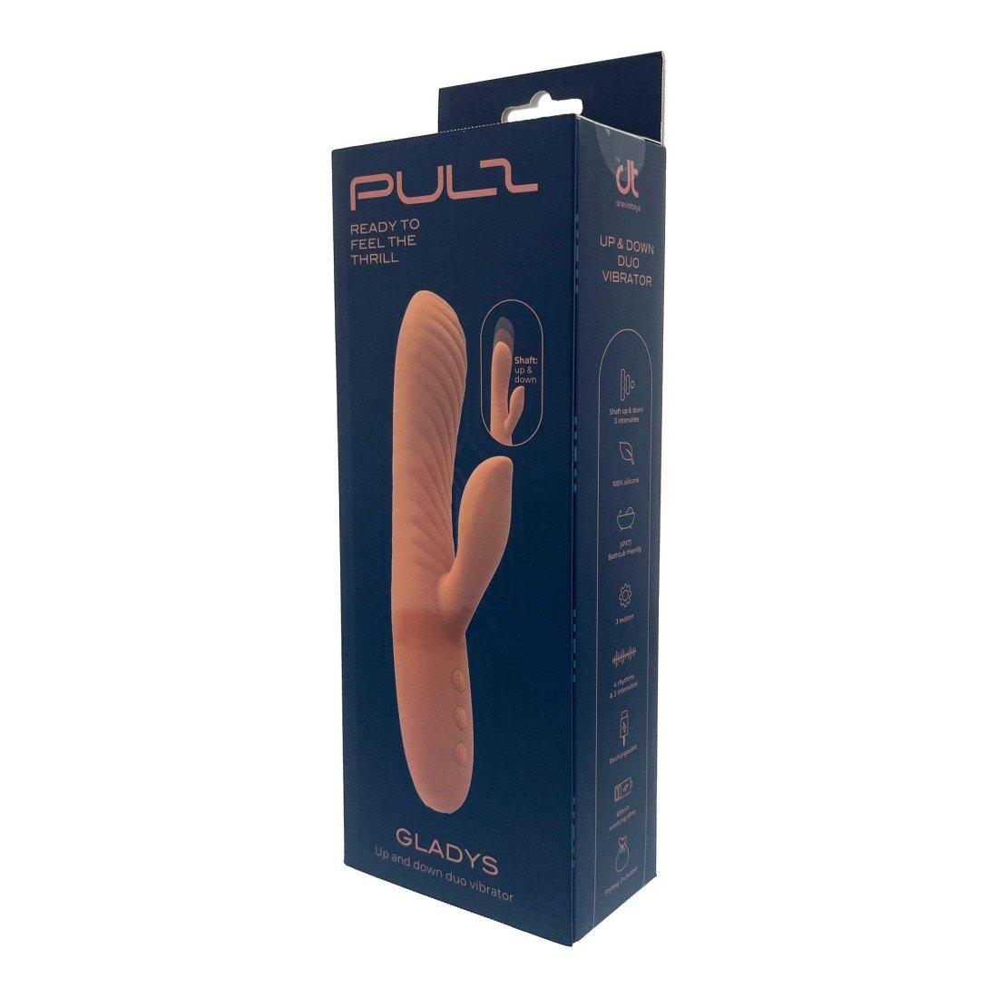 Automatinis vibratorius kiškutis „Pulz Gladys“ - Dream Toys