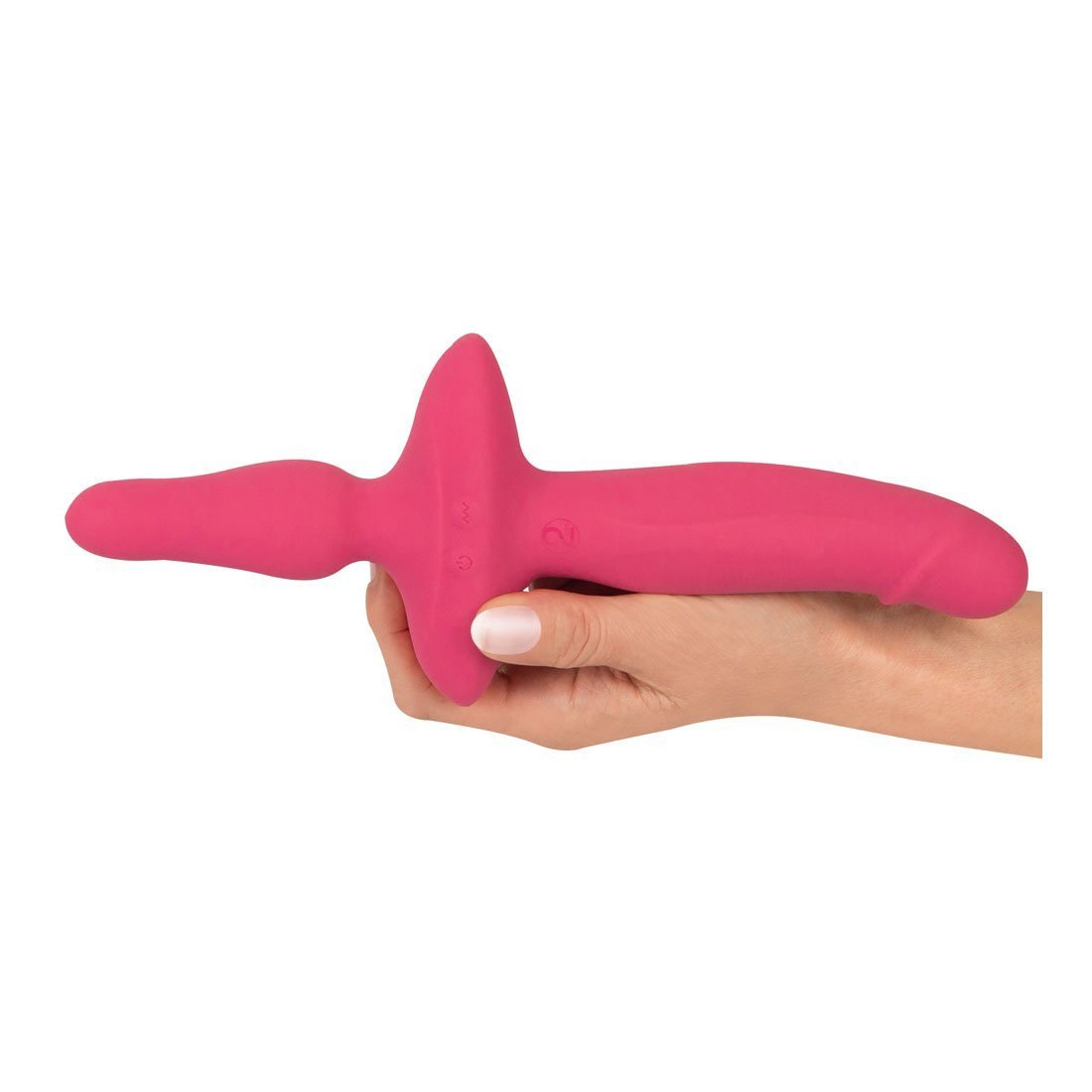 Vibratorius „2 in 1 Vibrator + Butt Plug“ - Couples Choice