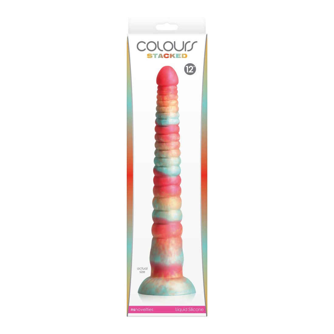 Dildo „Stacked 12 Inch - Red Gold“ - NS Novelties
