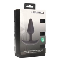 Vibruojantis analinis kaištis „Classic Vibrating Silicone Anal Plug“ - Levelz