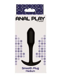 Analinis kaištis „Smooth Plug Medium“ - ToyJoy