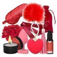 Sekso žaislų rinkinys poroms „Amour - The Hearts of Love“ - Dream Toys