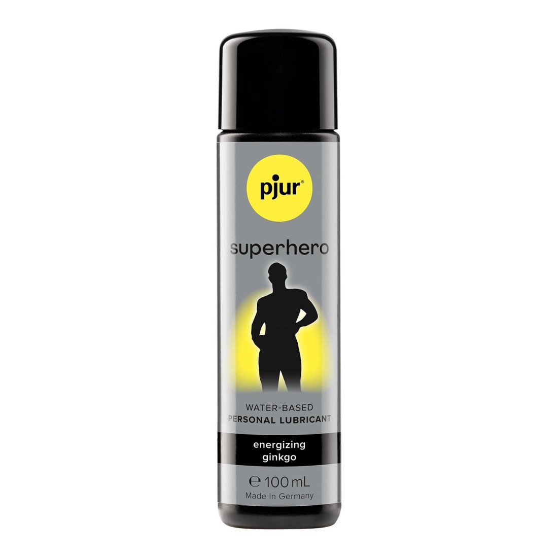 Vandens pagrindo lubrikantas vyrams „Superhero“, 100 ml - Pjur