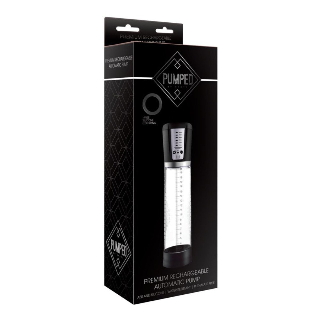 Automatinė penio pompa „Premium Rechargeable Automatic Pump“ - Pumped