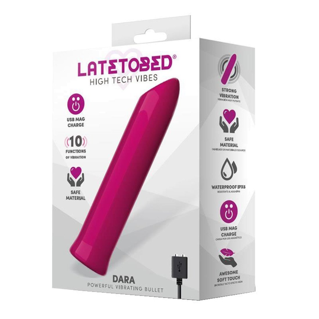 Vibruojanti kulka „Dara“ - Latetobed