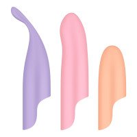 Vibratoriaus ir antgalių rinkinys „Playful Four“ - Satisfyer