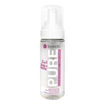 Sekso žaislų ir kūno valiklis „Pure 2in1 Mousse“, 150 ml - Dorcel