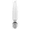 Stiklinis dildo „Triple Crystal 1” - Satisfyer