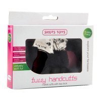 Antrankiai „Furry Handcuffs“ - Shots Toys