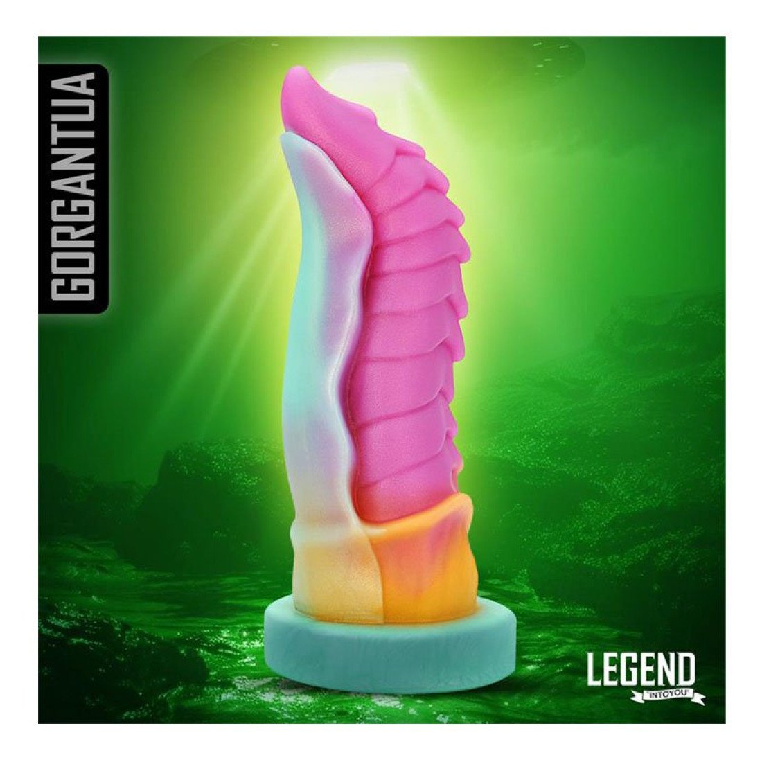 Silikoninis dildo „Legend Gorgantua“ - Intoyou