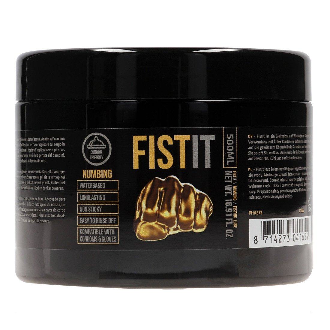Vandens pagrindo lubrikantas „Numbing“, 500 ml - Fist It