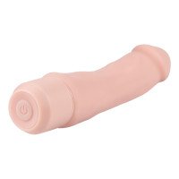 Vibruojantis dildo „Dr. Skin Dr. Steve“ - Blush