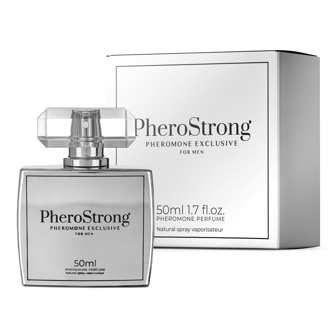Feromoniniai kvepalai vyrams „EXCLUSIVE for Men“, 50 ml - PheroStrong