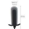 Pripučiamas analinis kaištis „Inflatable Smooth Plug Starter“ - Extreme