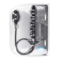 Pripučiami analiniai karoliukai „Beaded Inflatable Anal Plug“ - Levelz