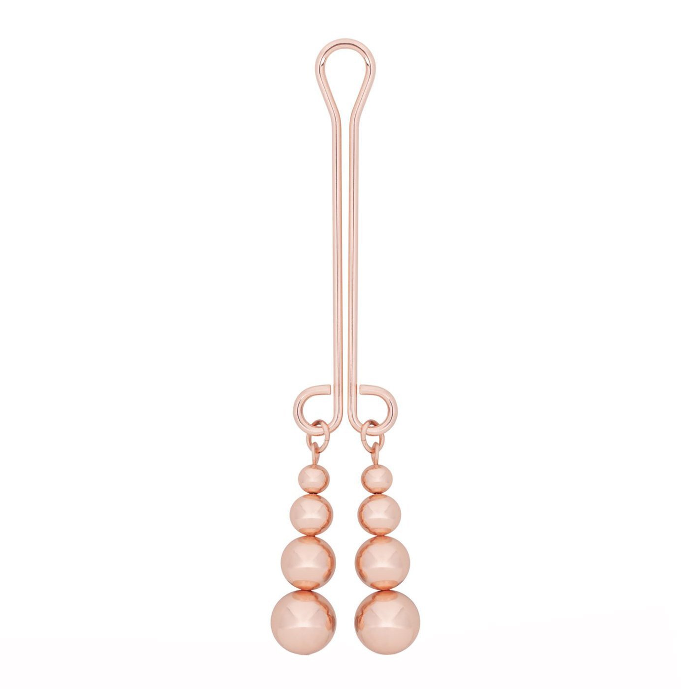 Klitorio spaustukas „Nouveau Clitoris Clamp“ - Rosy Gold