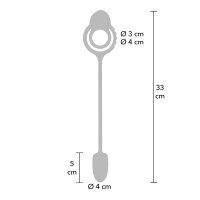 Vibruojantis penio žiedas - kaištis „Fame The Thria“ - ToyJoy Vibruojantis penio žiedas - kaištis „Fame The Thria“ - ToyJoy