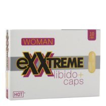 Maisto papildas moterims „Exxtreme Libido+ Caps“, 10 kapsulių - Hot