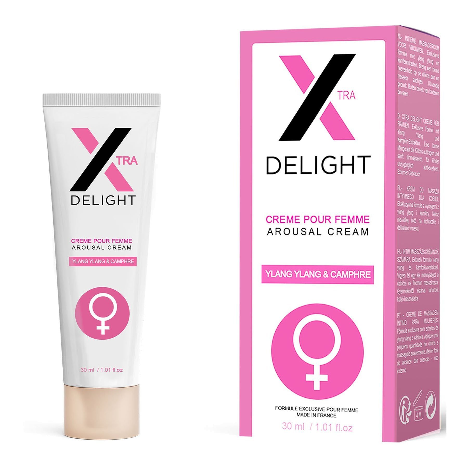 Stimuliuojantis kremas klitoriui „Xtra Delight“, 30 ml - Ruf