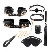 Suvaržymo rinkinys „Bondage Kit with 8 Pcs with Storage Bag“