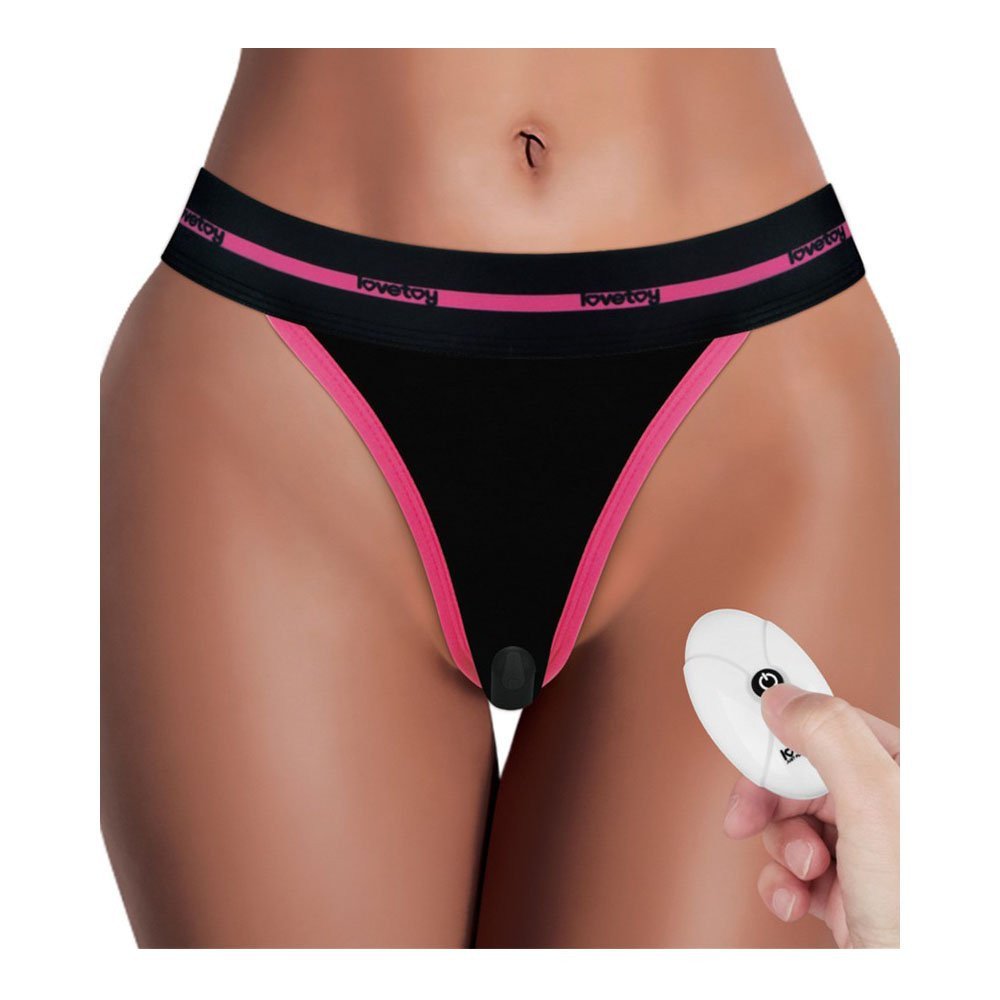 Vibruojančios kelnaitės „Slut“ - Love Toy