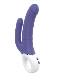 Dvigubas vibratorius „Double Pleasure“ - Dream Toys
