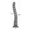 XXL dydžio vibruojantis dildo „Vibrax Slider“ - Love Toy