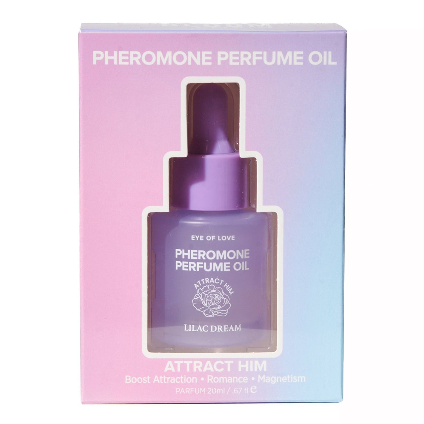 Parfumuotas aliejus su feromonais „Lilac Dream”, 20 ml - Eye of Love